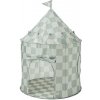 3 Sprouts Detský Stan Recycled Checkerboard/Green