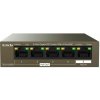 Tenda TEG1105PD sieťový switch Gigabit Ethernet (10/100/1000) Napájanie cez Ethernet (PoE) Hnedá