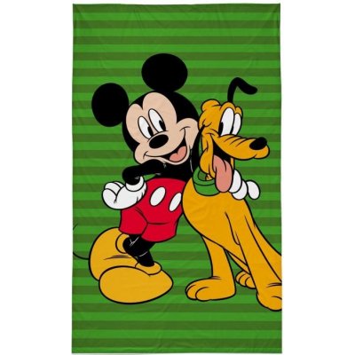 DETEXPOL Detský uterák Mickey a Pluto Bavlna - Froté, 50/30 cm