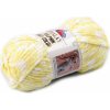 Pletacia ženilková priadza Dolphin Baby Colors 100 g - (80426) žltá