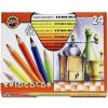 Koh i Noor 3134 Triocolor trojhranné pastelky 24 ks