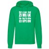 Keby som bol zemiak ...... mikina Pánske L Kelly green