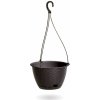 Prosperplast Ratolla Round W závesný 21,7cm umbra DRLW215