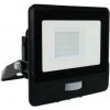 Reflektor LED so senzorom PRO 20W, 4000K, 1470lm, čierny VT-128S (V-TAC)