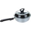 Top Alulit Indukčná titánová panvica ø 24 cm x 7 cm / 2,7 l s pokrievkou, strieborná