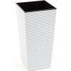 Lamela Finezja 400 x 400 mm ratan bílý