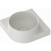 Ravak Yard umývadlo 28x28 cm polokrúhly klasické umývadlo XJX0O228000