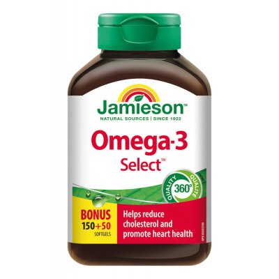 Jamieson Omega-3 Select 200 kapsúl