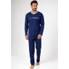 Regina 470 long/r 2XL-3XL Z24/25 pánske pyžamo Modrá XXL