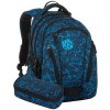 Studentský set BAG 20 B - žíhaně modrý