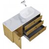 Lotosan LN8914 VERSE skrinka pod dosku 120 cm, pravá 120 x 54 x 45,6 cm dub verse