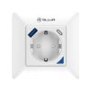 Tellur WiFi Smart Wall Plug, 3600W, 16A, PD20W, USB 18W, bílá