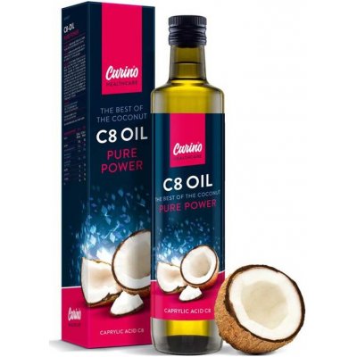 Carino Healthcare MCT Olej C8 100% kokosový olej kaprylová kyselina 500 ml  od 24,46 € - Heureka.sk