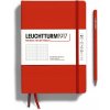 Leuchtturm1917 Zápisník Fox Red Medium A5 čistý