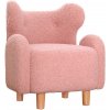 Asir | Detské kreslo TOBI ružové | 209FLF1432