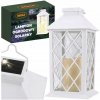 BERGE LED solárny záhradný lampáš biely 2V 35MA
