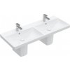 VILLEROY & BOCH Avento dvojumývadlo 120 x 47 cm s prepadom biela 4A23CK01