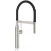 Grohe Essence - Drezová batéria s flexibilným ramenom s prepínačom, supersteel 30294DC0