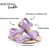 Protetika - sandále ORS T 99 vzor 80 fialová Veľkosť: 30