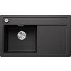 BLANCO ZENAR 45 S s excentrom - antracit, vanička na ľavej strane