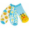 Zoocchini Set 3ks protišmykové ponožky Žirafa