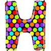 Nafukovací balónik písmeno H farebné 102 cm - Grabo