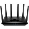 CUD Cudy WR11000 bezdrôtový smerovač 2.5 Gigabit Ethernet Tri pásma (2,4 GHz / 5 GHz / 6 GHz) Čierna
