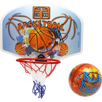 Basketbalový kôš 41x31 cm s loptou