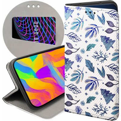 Flipové puzdro Hello Case pre Huawei MAGIC 5 LITE / HONOR X40 / X9A PUZDRO S POTLAČOU KABURA modré ročné obdobie zima