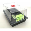 Garland skleník Midi High Dome Black, tvrdý plast, nevyhrievaný, 37.5x23x18 cm