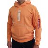 Alpha Industries ALPHA PP Hoody pánska mikina tangerine oranžová