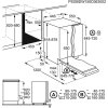 FSE73507P umývačka riadu vst. AEG + 10 rokov záruka na invertor motor