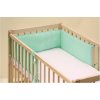 Mantinel do detskej postieľky - Scarlett froté - 180 x 20 cm - zelená