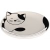 Flamingo Ravi keramický tanier pre mačky - 80 ml, Ø 13,5 x V 2 cm