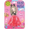 Kulko Masa červená sukňa kreatívna hračka pre deti 1ks