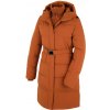 Husky Dámsky hardshellový plnený kabát Nerine L brown Veľkosť: M dámsky kabát