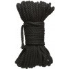 Doc Johnson Merci Bind and Tie 6mm Hemp Bondage Rope 15m Black