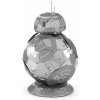 Metal Earth 3D puzzle Star Wars: BB-8, patrí medzi náročnejšie, 18 ks
