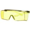 3M 3M SecureFit 3700, Ochranné okuliare cez okuliare, Limetkovo zelené bočnice, povrchová úpravá Scot