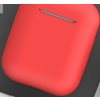 Silikonové pouzdro pro Apple AirPods - červená, Red