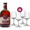 Ratu 8 YO Signature Blend, Premium Fiji Rum Liqueur + darček 0,70 l (čistá fľaša)