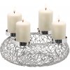 Edzard Adventný veniec Milano Ø strieborný 34 cm