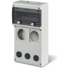 Zásuvková rozvodnica Scame Block 4 632.4520-000, IP66, 5 x zásuvka