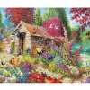 Norimpex Puzzle Diamantový obraz Posedenie v záhrade 30 x 40 cm 1-39 dielov