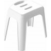 SPIRELLA Sedadlo do sprchy HOCKER, biele, plast, 47 cm, do 130 kg
