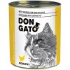DON GATO Konzerva mačka drůbežá 850 g