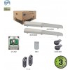 KEY RAY 4000 KIT-E pohonový sada na krídlové brány do 4m/krídlo