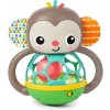 OBALL Hračka multisenzorická Grab & Giggle Monkey™ 6m+