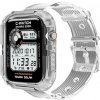 AppleKing puzdro s transparentným remienkom pre Apple Watch 41mm / 40mm / 38mm - číre - možnosť vrátiť tovar ZADARMO do 30tich dní