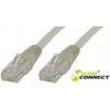 Síťový kabel B-UTP602 CAT6 RJ-45 M, RJ-45 M 2 m, šedý